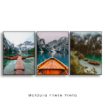 Quadro Decorativo Lago di Braies - Composição 66 - Imagem 2