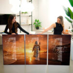 Quadro Decorativo Propósito - Nunca foi Sorte sempre foi Deus - Composição 240 - Imagem 3