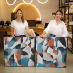 Quadro Decorativo Ritmo Urbano Abstrato Vibrantes - Composição 233 - Imagem 4