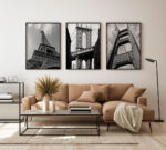 Quadro Decorativo Fotografia Grandes Cidades - Composição 72