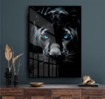 Quadro Decorativo Pantera Negra
