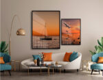 Quadro Decorativo Veleiro - Composição 230 - (70x100 - 70x50)