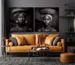 Quadro Decorativo Origem Retratos a Força Feminina - Composição 108