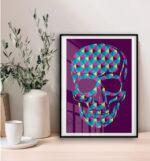 Quadro Decorativo Caveira IV