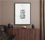Quadro Decorativo Fazer  e Repetir