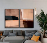 Quadro Decorativo Formas Abstratas - Composição 179