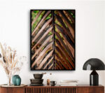 Quadro Decorativo Folha de Palmeira