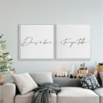 Quadro Decorativo Deus é bom o tempo todo - Composição 187