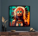 Quadro Decorativo Indian Color