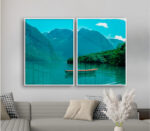 Quadro Decorativo Refúgio Tranquilo - Composição 217