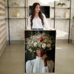 Quadro Decorativo Red Among Grace - Imagem 4