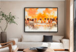 Quadro Decorativo Última Ceia