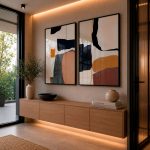 Quadro Decorativo Formas Abstratas Orgânica - Composição 180