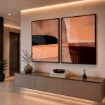Quadro Decorativo Formas Abstratas - Composição 179