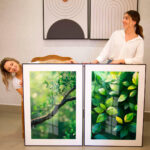 Quadro Decorativo Green Harmony - Composição 272 - Imagem 5