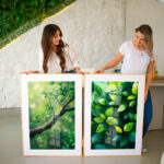 Quadro Decorativo Green Harmony - Composição 272 - Imagem 3