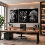 Quadro Decorativo Disciplina Execução Foco - Composição 130